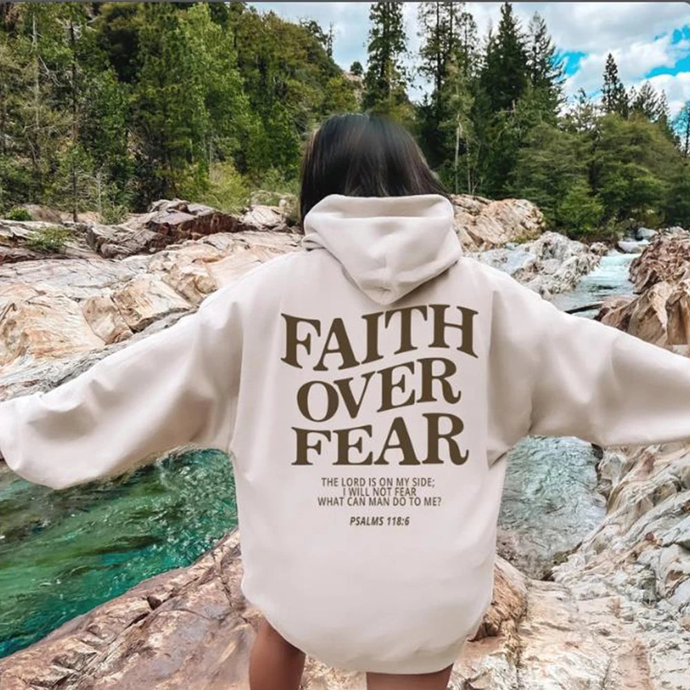 Faith Over Fear’ Hoodie – Bold Faith, Everyday Style