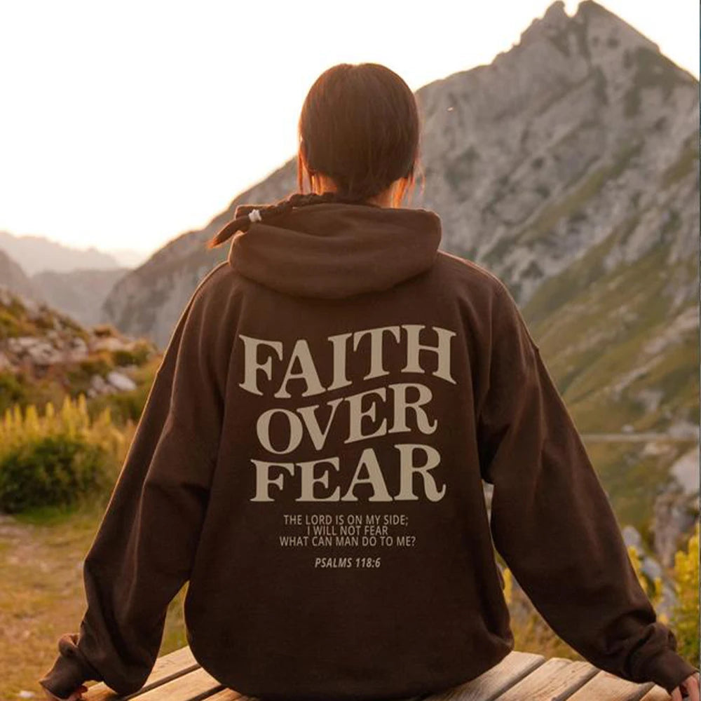 Faith Over Fear’ Hoodie – Bold Faith, Everyday Style