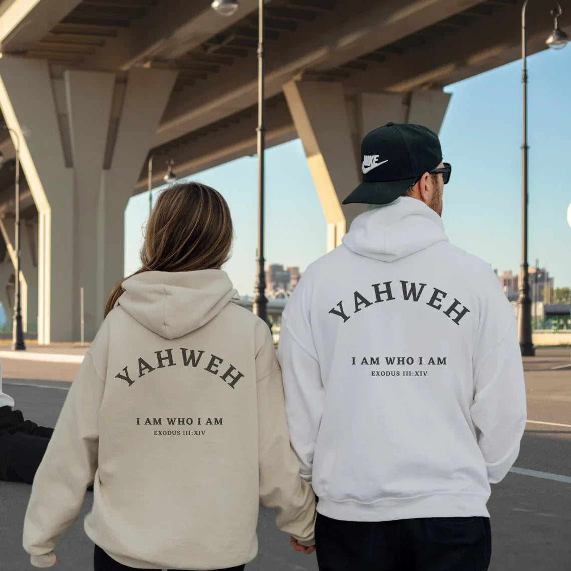 YAHWEH Hoodie – Bold Christian Streetwear for Men & Women