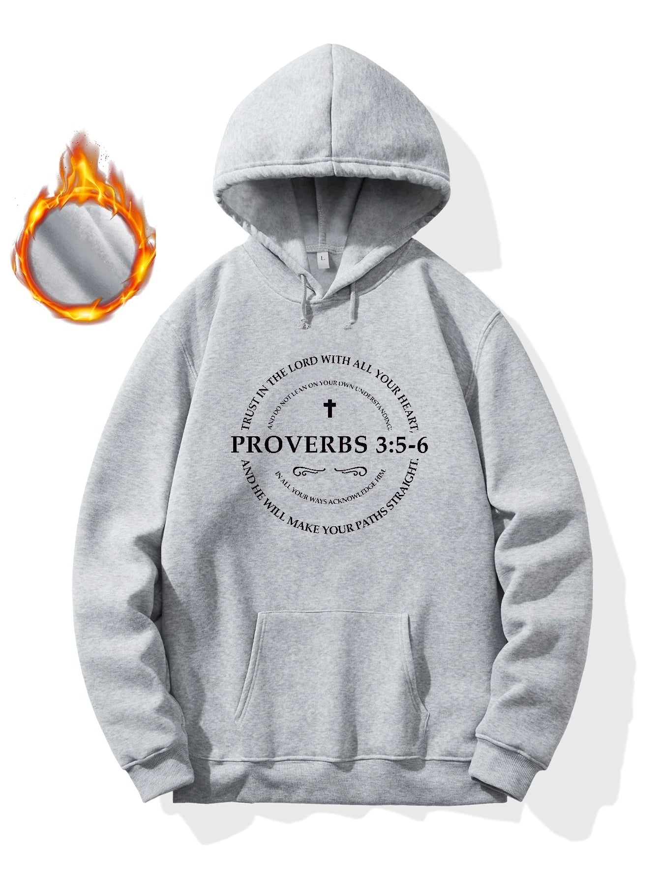 Cross Print Hoodie – Bold Faith, Unmatched Comfort”